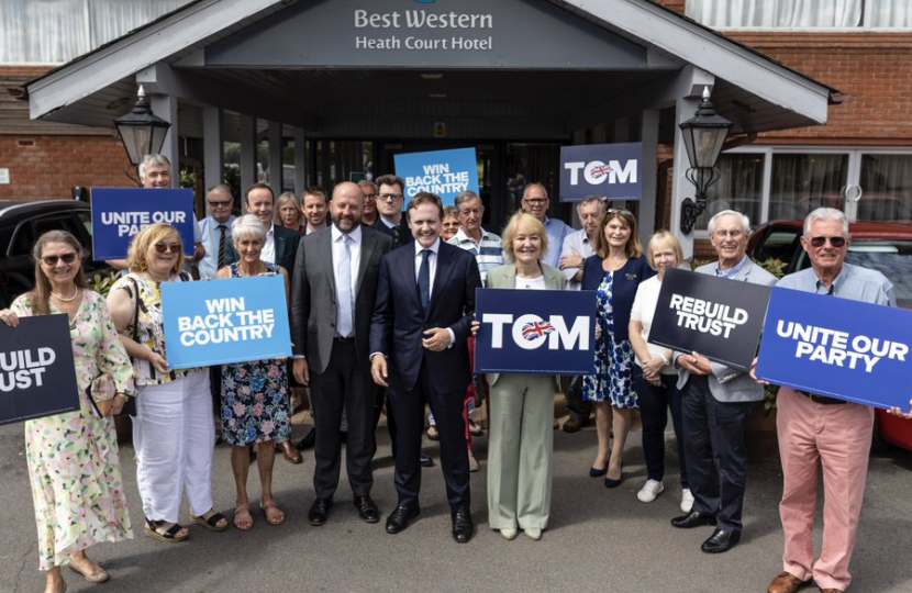 Rt. Hon. Tom Tugendhat MP sets out the reasons why he should be our new Party Leader.